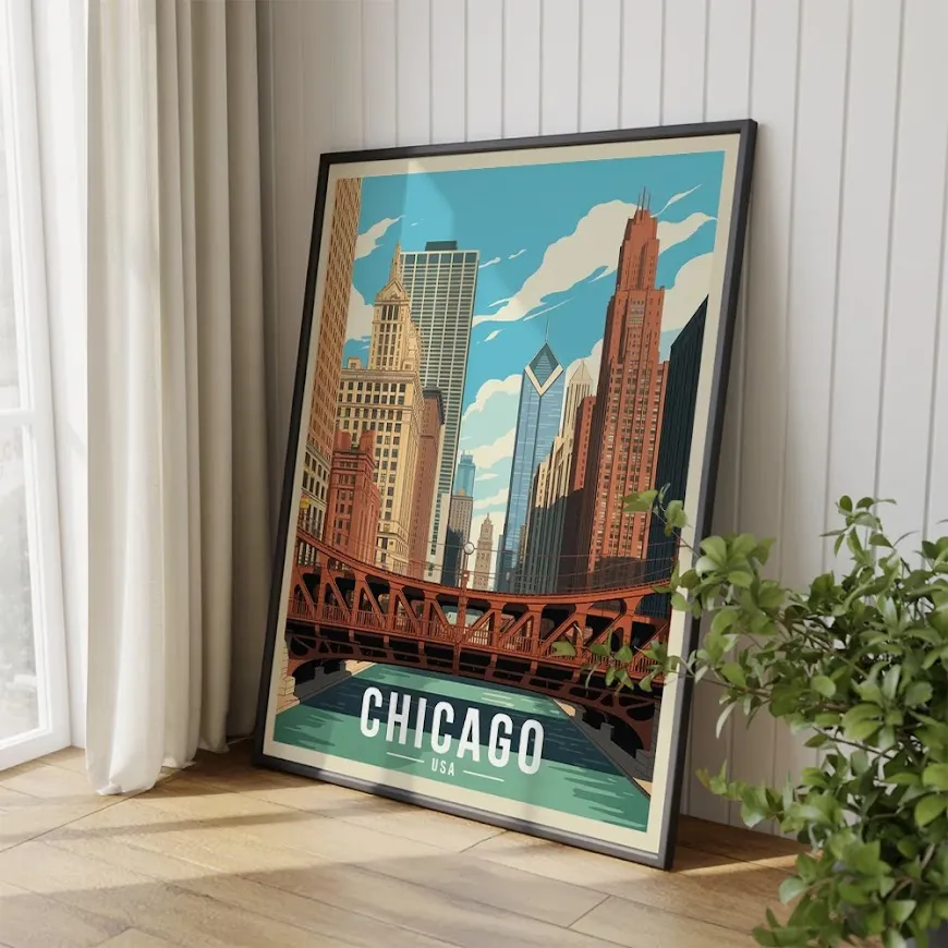 Pintar por Números - Chicago, EE. UU_V2, foto 7